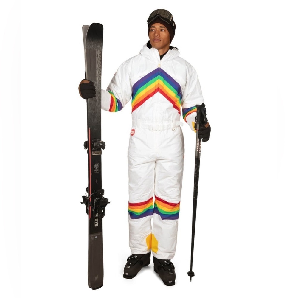 NWT Tipsy Elves Men’s Sunrise Shredder Ski Suit in size Large